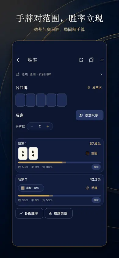 Poker Night 勝率計算器